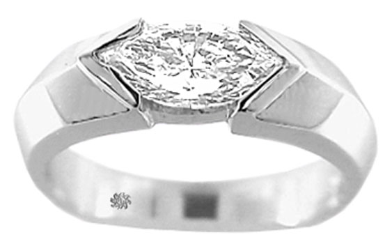 .65 Carat Purity Diamond 14Kt White Gold Engagement Ring